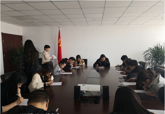 严肃考核评价  提升业务素养